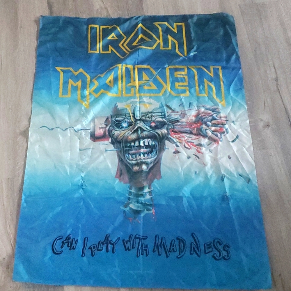 Can I play with madness iron maiden tapestry